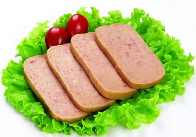 Canned luncheon  meat, canned luncheon meat