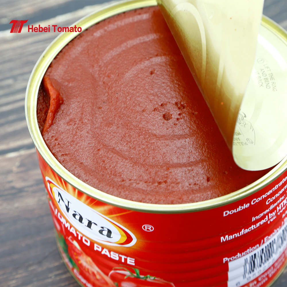 Factroy Direct Sale 28-30% Brix 2200g Canned Tomato Paste with OEM Label