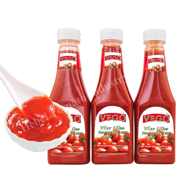 340g tomato sauce plastic bottle